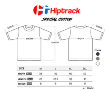 Load image into Gallery viewer, Hiptrack™ T-Shirt Special cotton Vintage White Black and Gray
