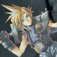 Load image into Gallery viewer, Round neck anime t-shirt Cloud Strife.

