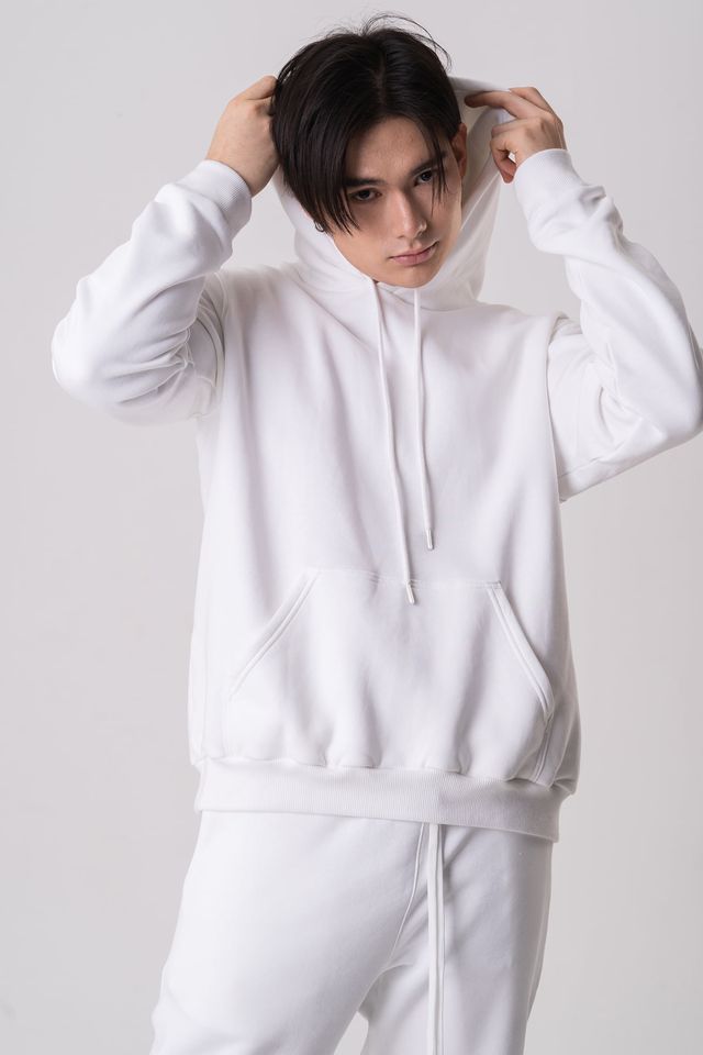 Hiptrack™ Hoodie Sweater  White and  Black