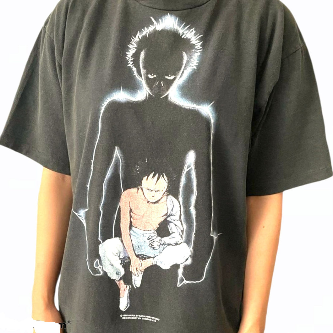Round neck anime t-shirt Akira tetsuo.