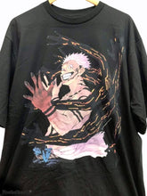 Load image into Gallery viewer, Round neck anime t-shirt Sukuna .
