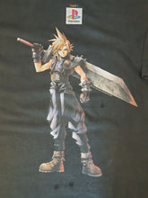 Load image into Gallery viewer, Round neck anime t-shirt Cloud Strife.
