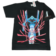 Load image into Gallery viewer, Round neck anime t-shirt Evangelion.
