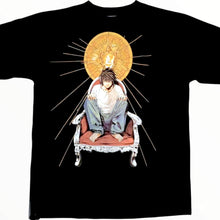 Load image into Gallery viewer, Round neck anime t-shirt Death note.
